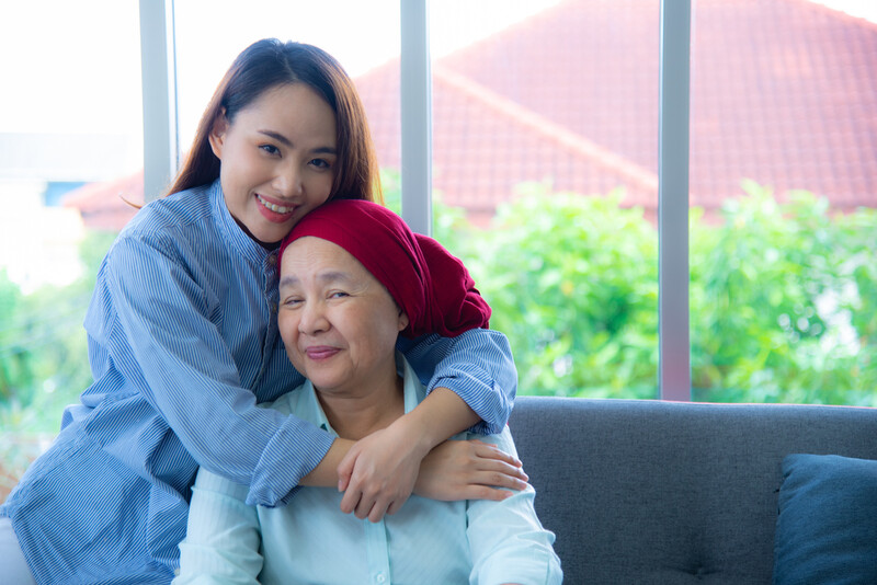 Mother and Daughter Cancer Survivor